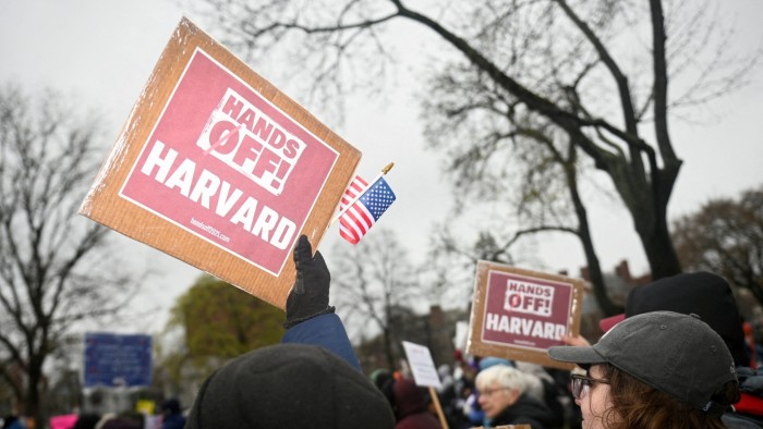 Harvard sues Trump administration over funding freeze