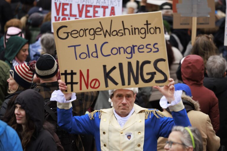 Thousands join protests against Donald Trump and Elon Musk