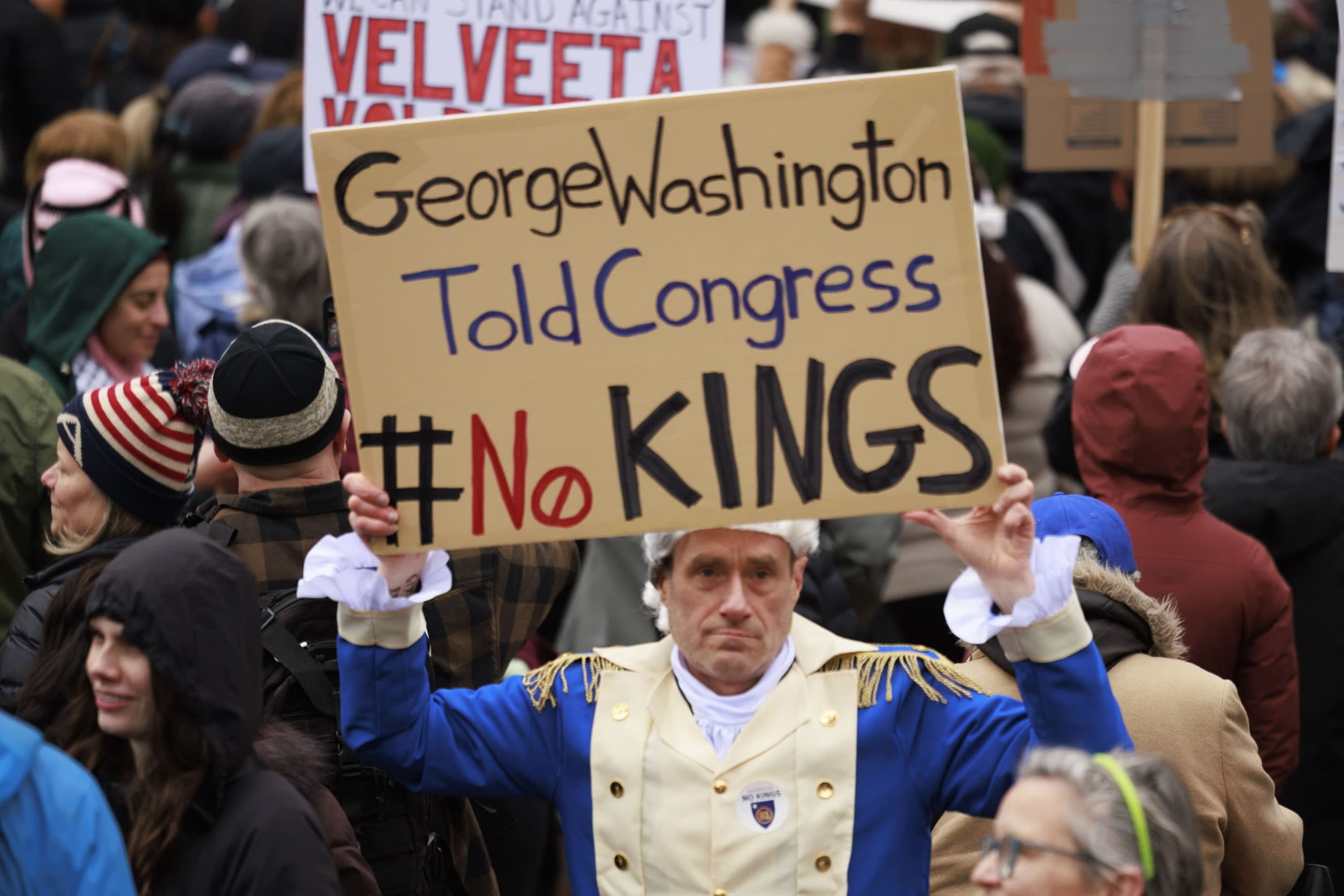 Thousands join protests against Donald Trump and Elon Musk