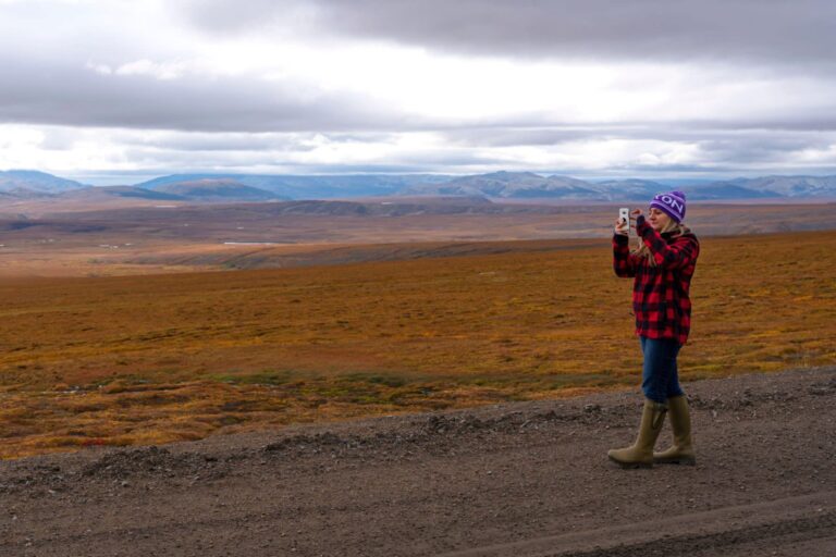 the Yukon in northwest Canada, which is wild, mountainous and sparsely populated