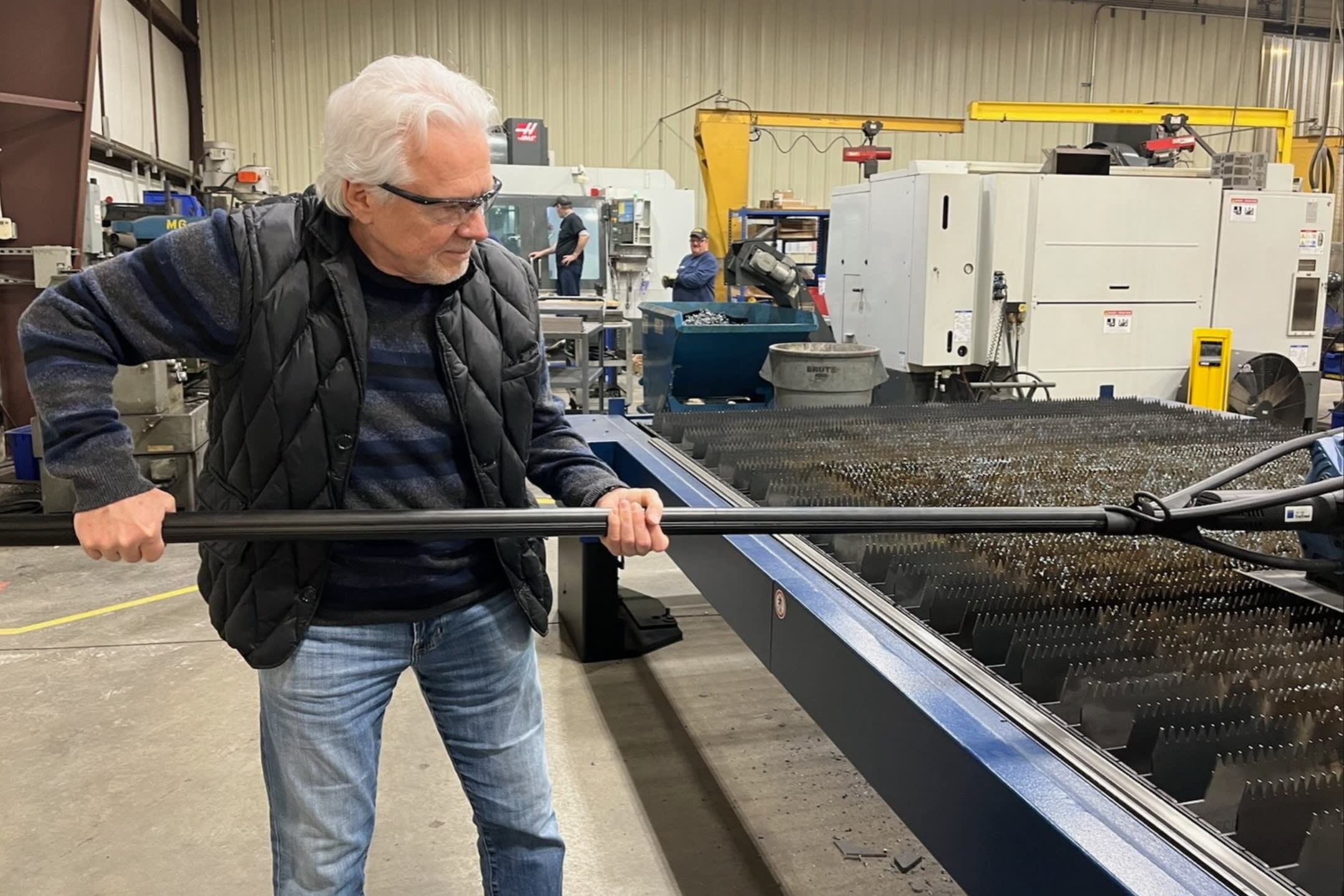 Nick Jarmoszuk, founder and CEO of Skylift, a company in Lorain, Ohio