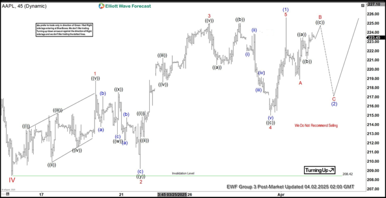 Apple (AAPL) gains momentum with five swing rally, upside likely [Video]