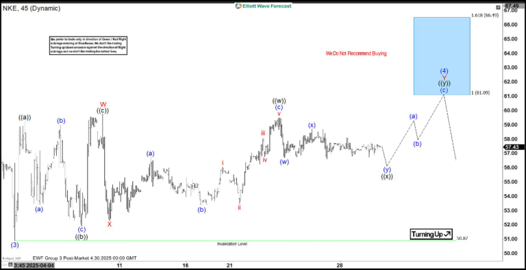 Nike rally to fail in seven-swing pattern [Video]
