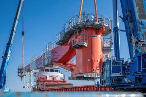 Two Liebherr cranes chosen for FPSO new build, offshore Angola