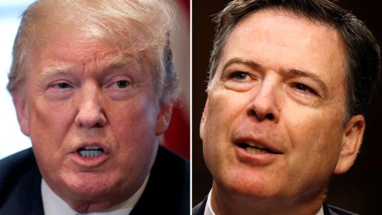 Trump says Comey called for 'assassination of the president' with '8647' Instagram post