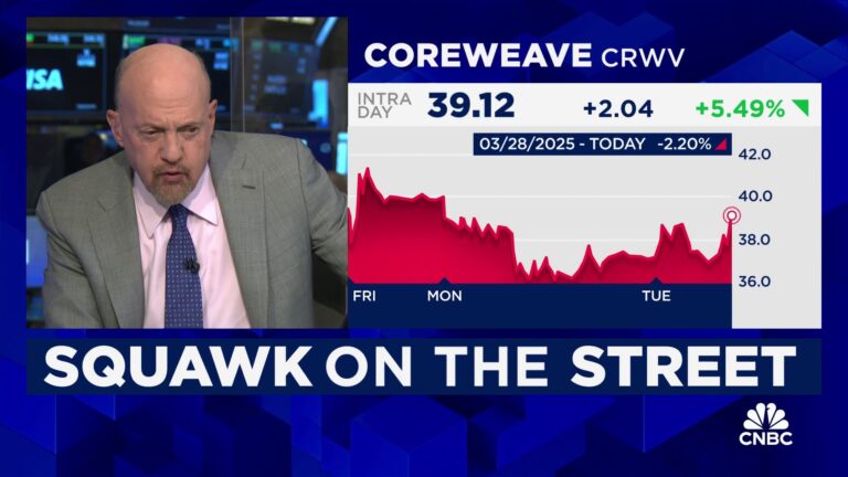 Cramer's Stop Trading: CoreWeave