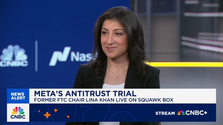 Former FTC Chair Lina Khan on Meta antitrust trial regarding Instagram, WhatsApp ownership