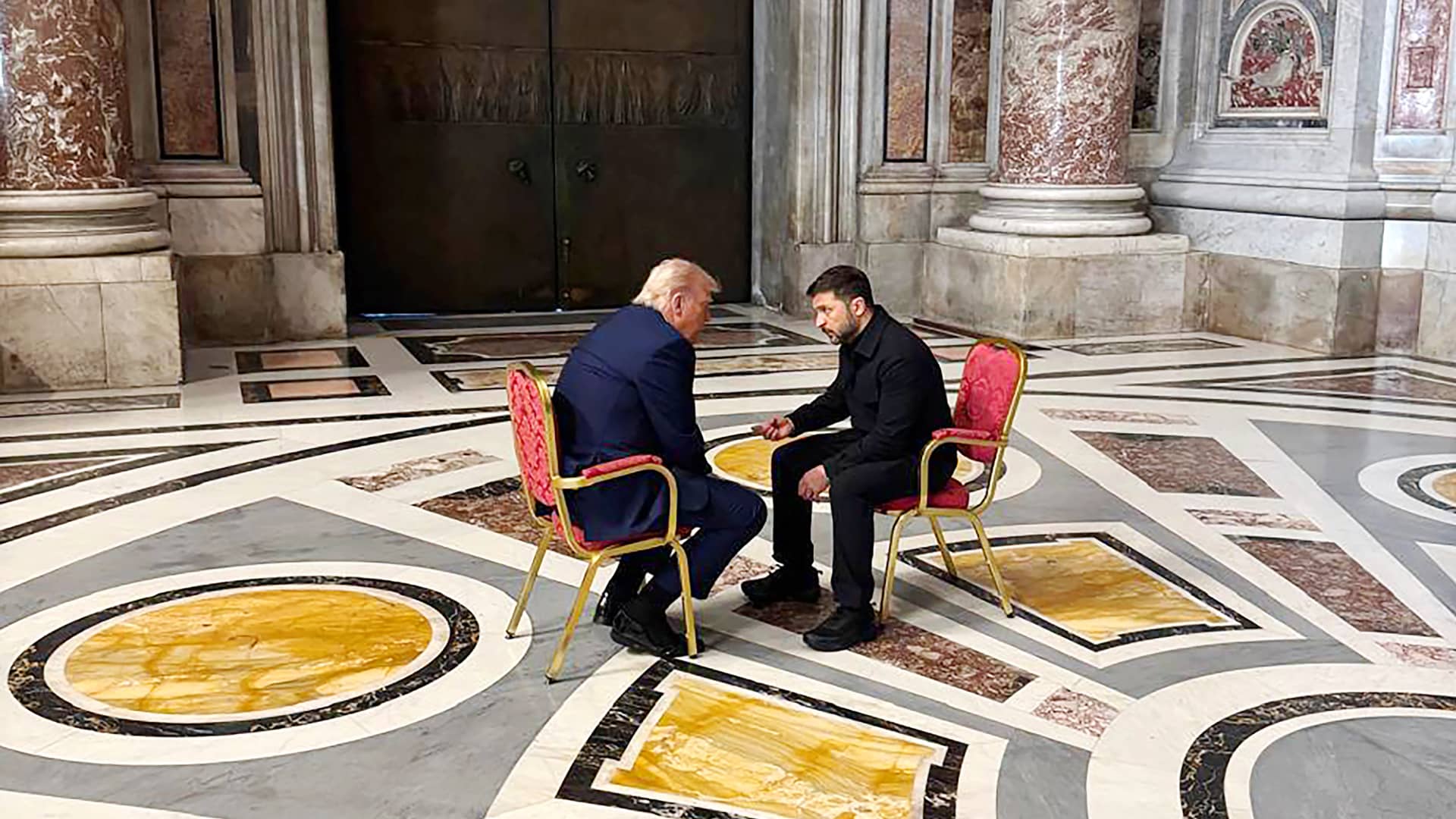 U.S. and Ukraine sign economic deal that includes terms for natural resources in the war-torn country