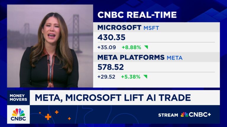 Meta, Microsoft boost AI bulls, but CapEx cracks are showing