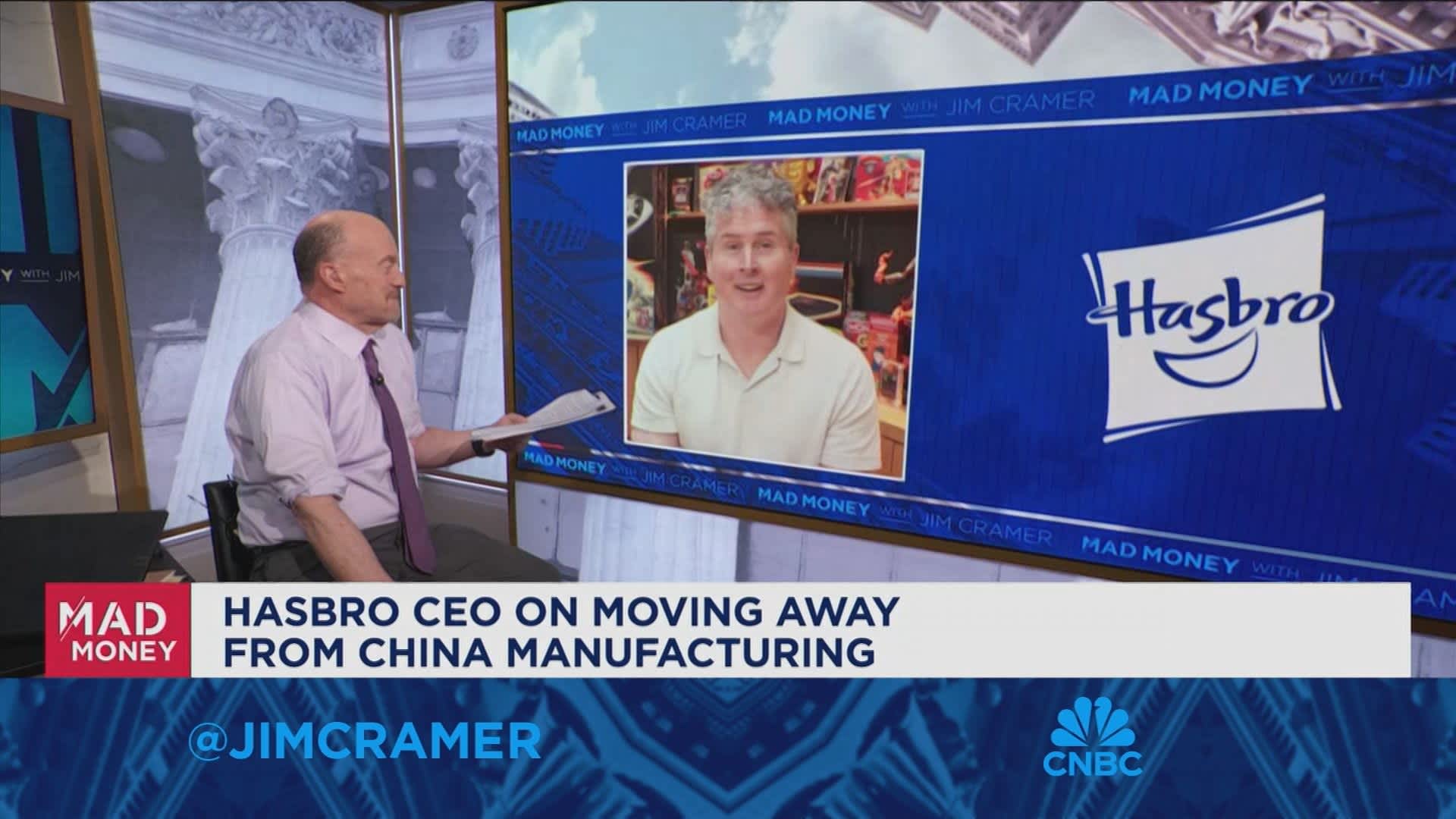 Hasbro CEO Chris Cocks on diversifying manufacturing away from China