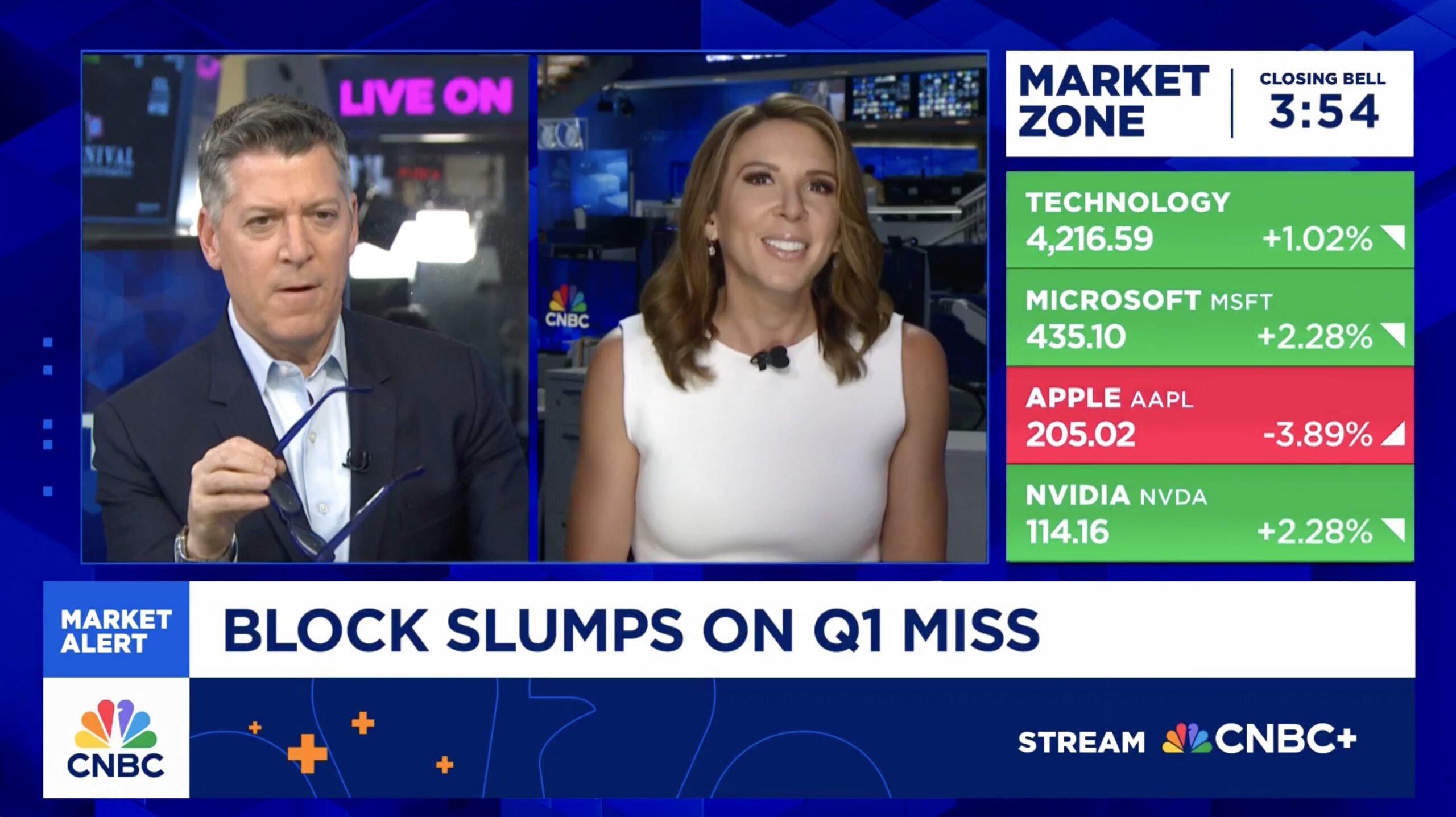 Block shares plummet 20% as Q1 earnings miss rattles Wall Street