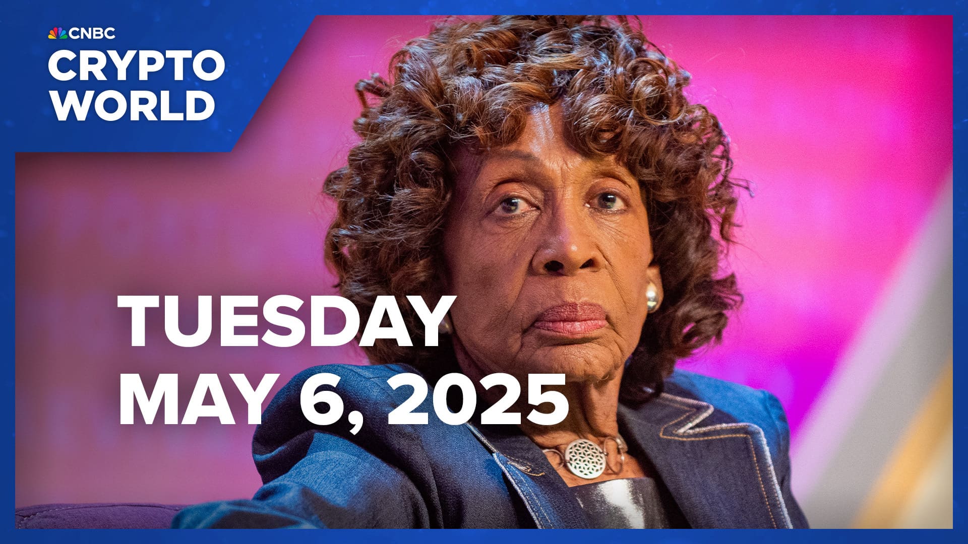 Top House Democrat Maxine Waters blocks crypto legislation hearing: CNBC Crypto World