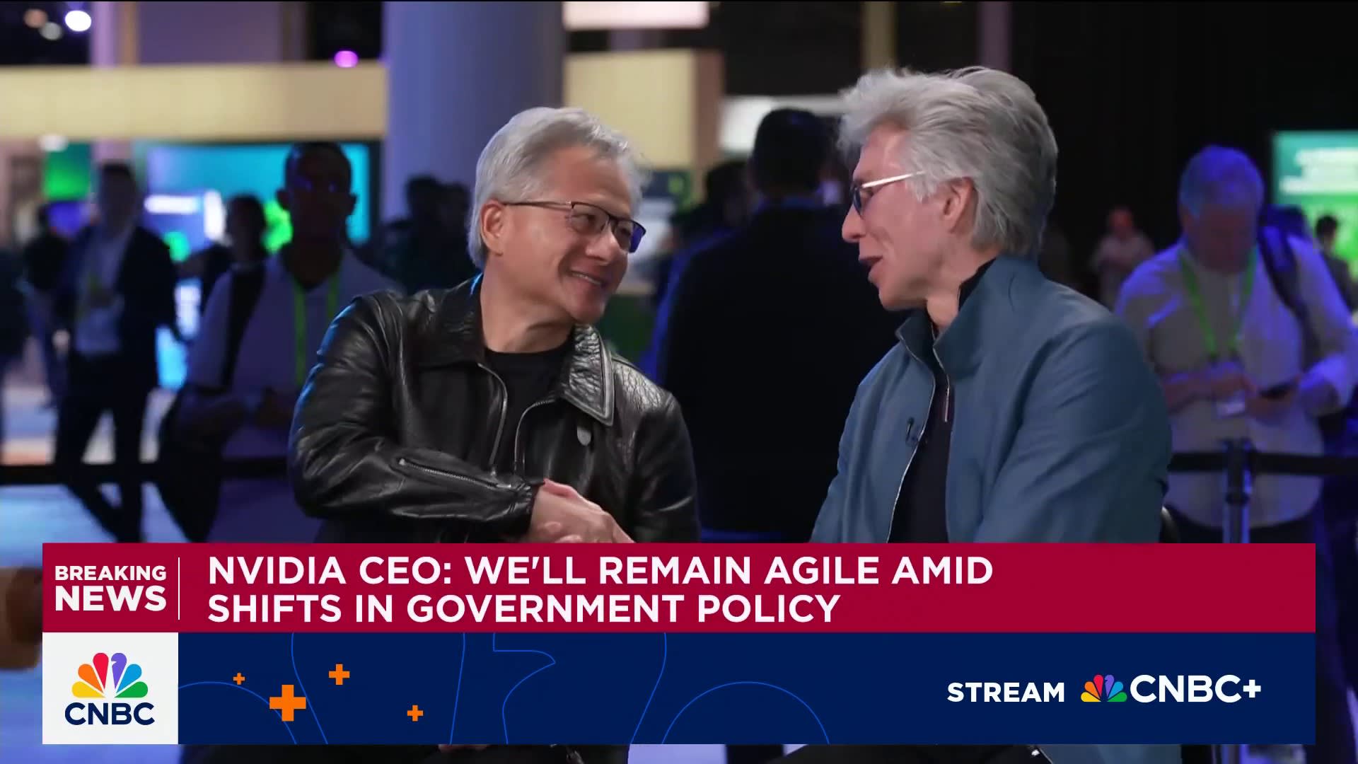 Watch CNBC’s full interview with Nvidia CEO Jensen Huang and ServiceNow CEO Bill McDermott