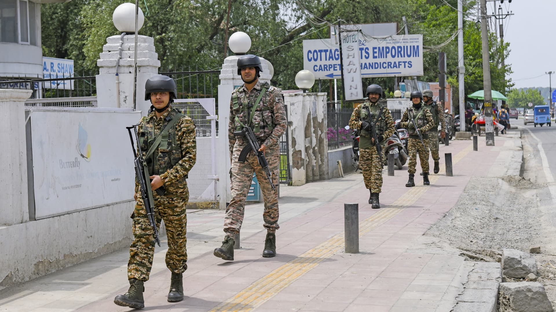 India says it carried out military strikes against Pakistan as tensions spiral after Kashmir killings
