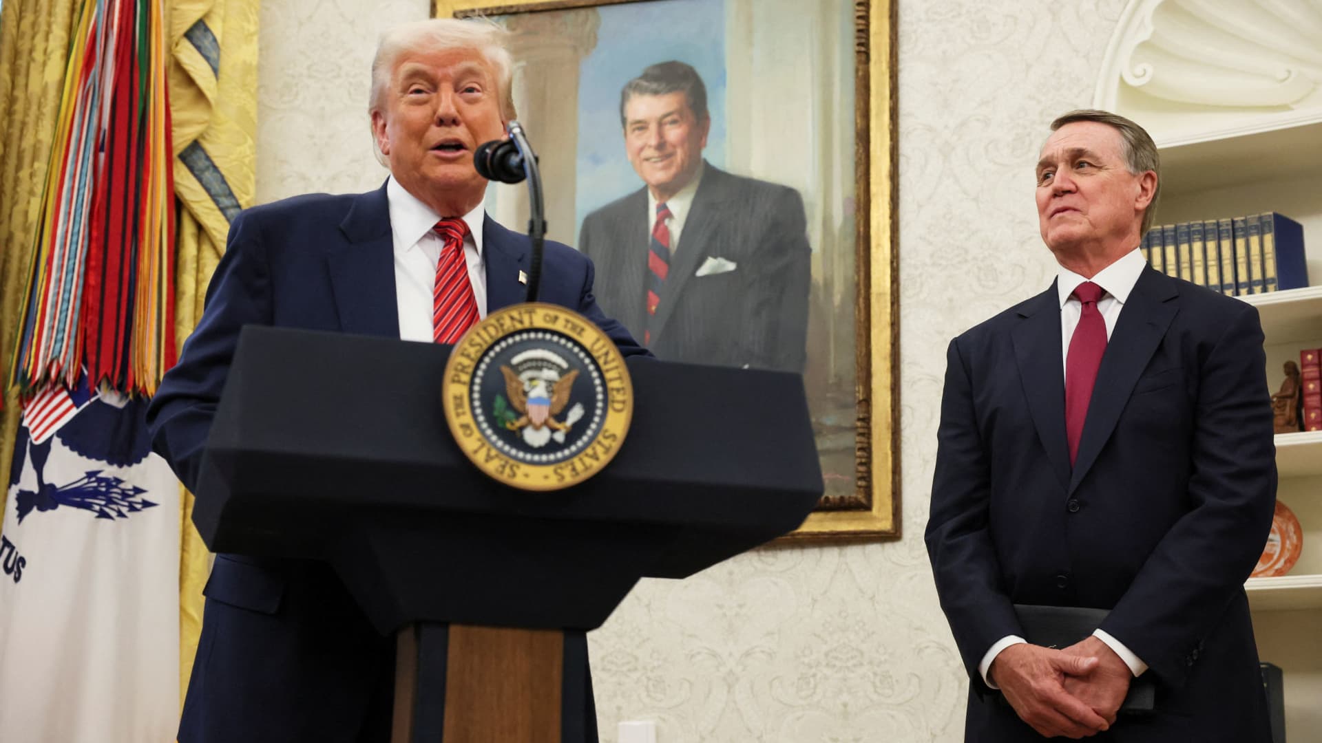 Trump digs in on high China tariffs ahead of trade talks