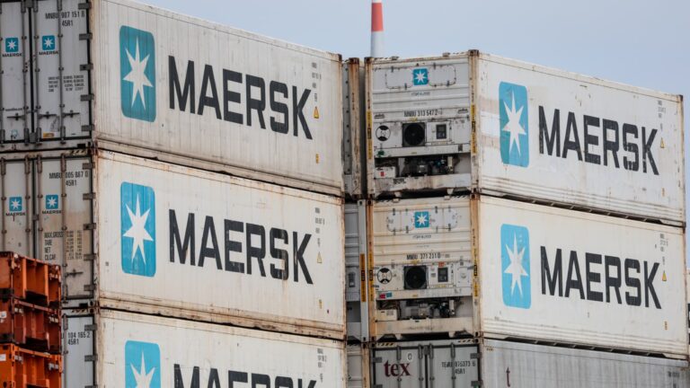Maersk, a bellwether for global trade, cuts container market outlook on U.S.-China trade tensions