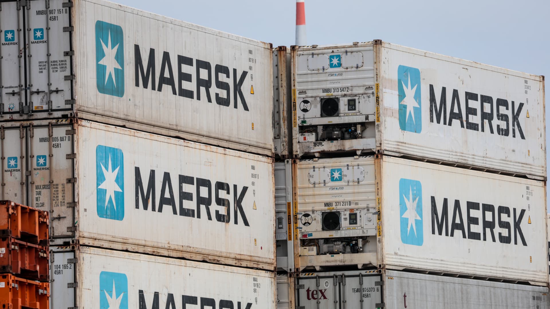 Maersk, a bellwether for global trade, cuts container market outlook on U.S.-China trade tensions