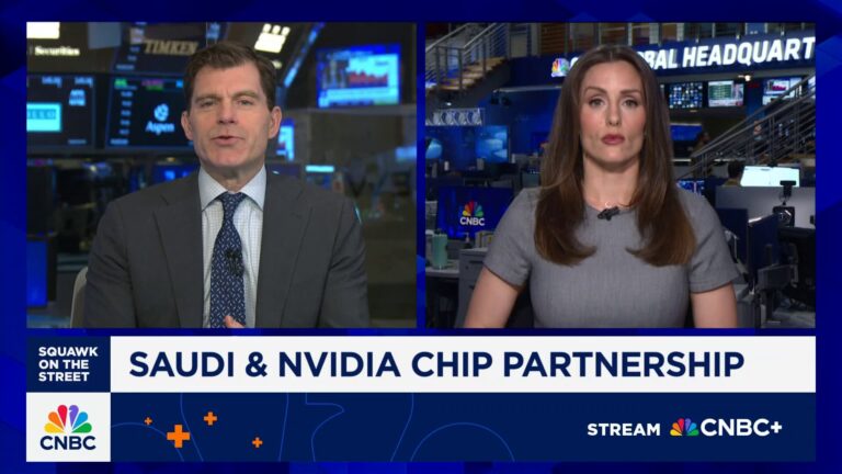 Nvidia unveils chip partnership with Saudi Arabia