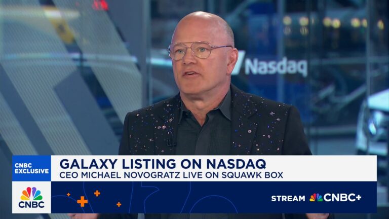 Galaxy CEO Mike Novogratz: The Trump administration has been amazing for the crypto industry
