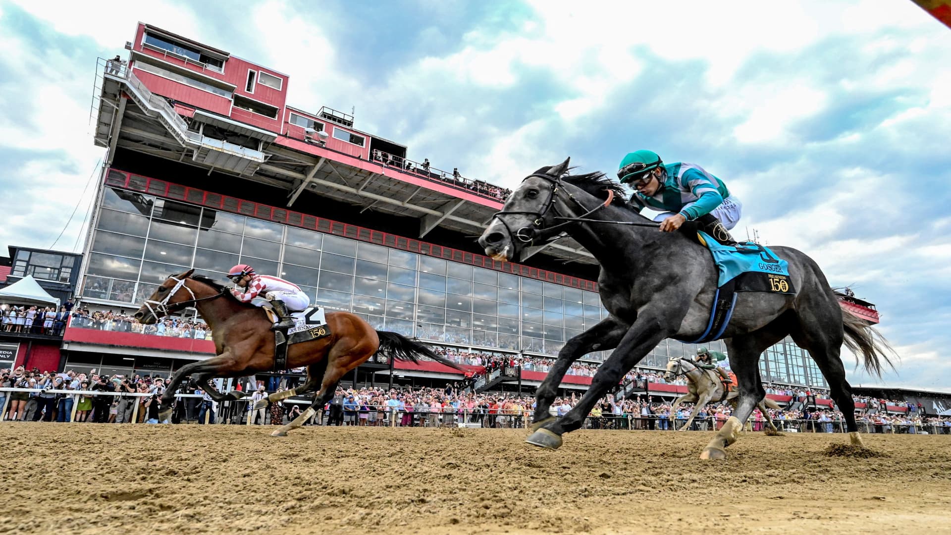 In comeback, Journalism wins 150th Preakness Stakes