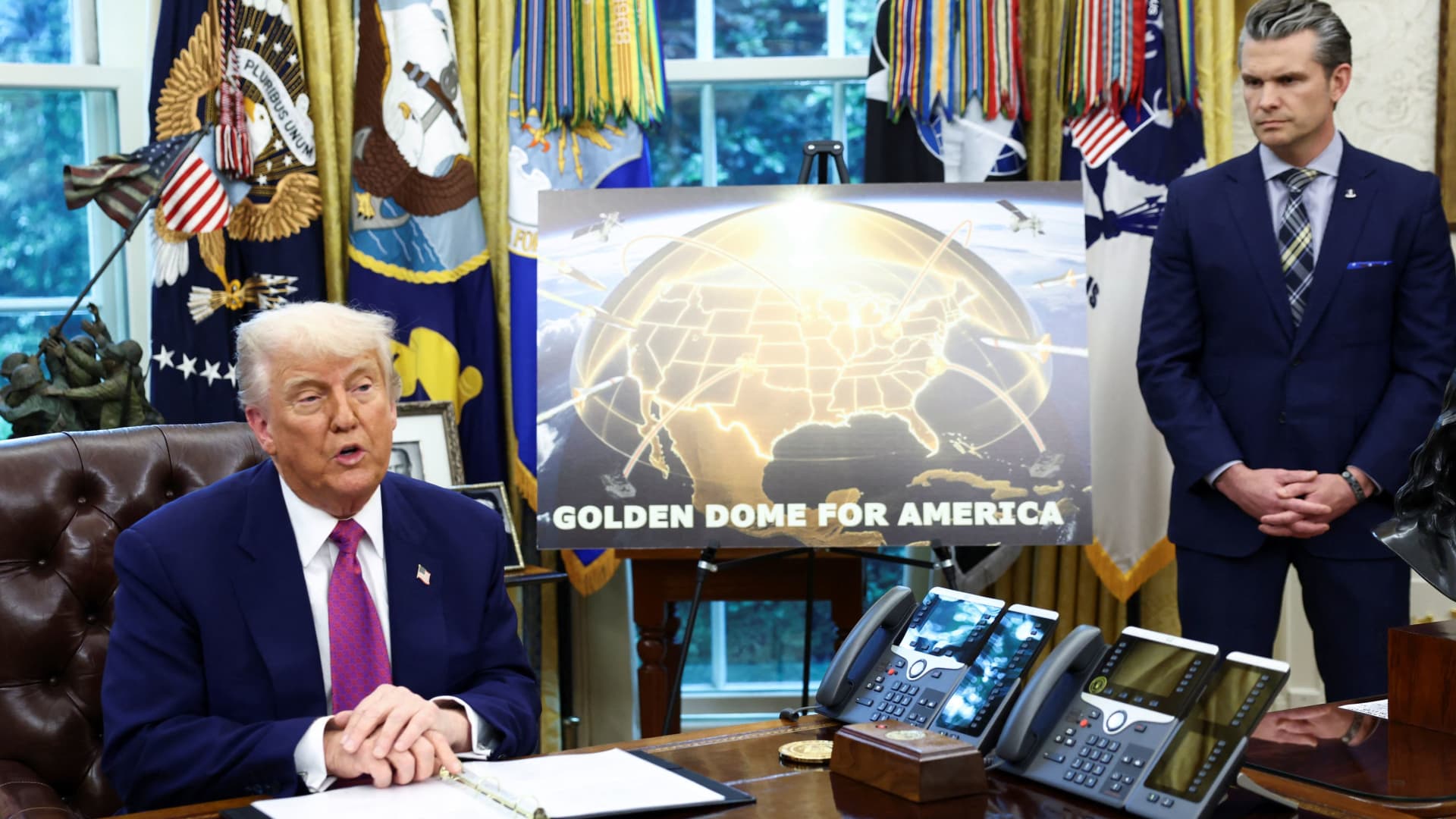 Trump unveils plans for 'Golden Dome' missile defense system