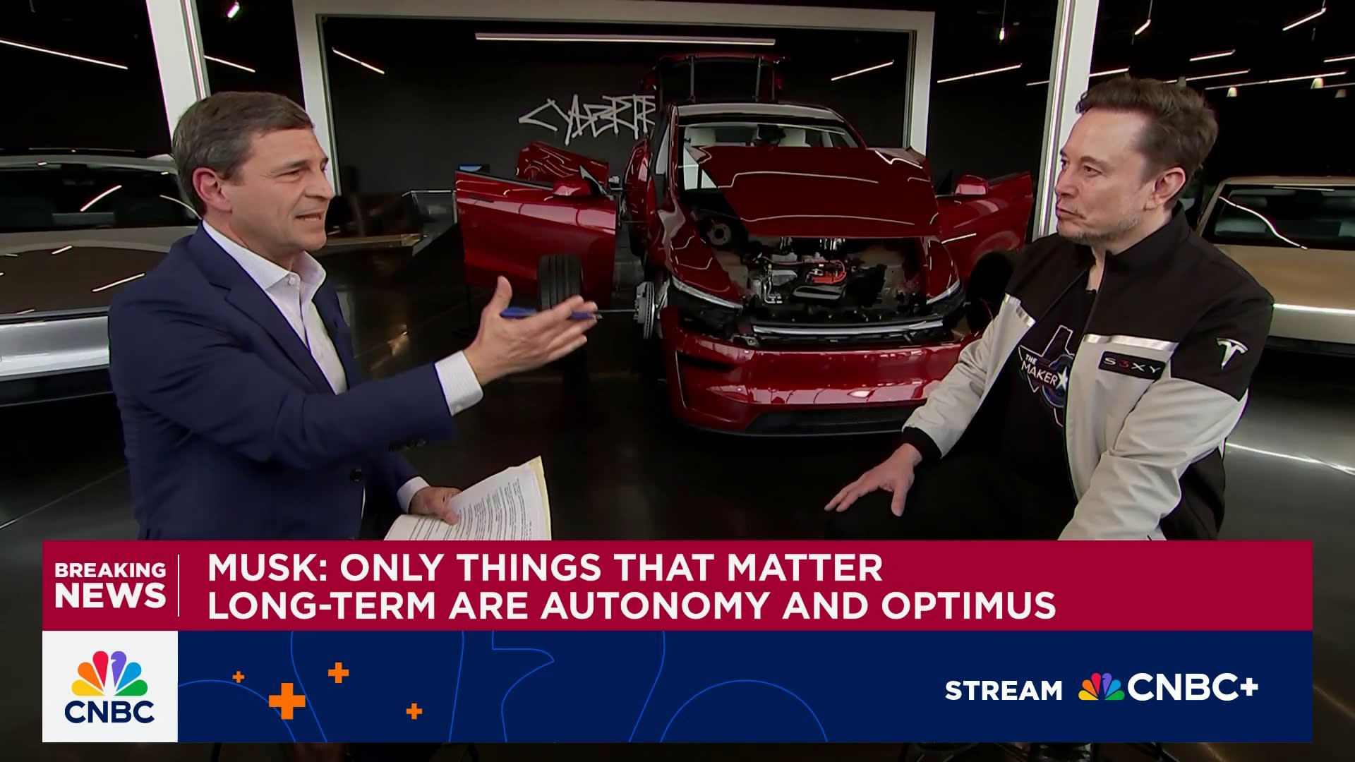 Watch CNBC's full interview with Tesla CEO Elon Musk