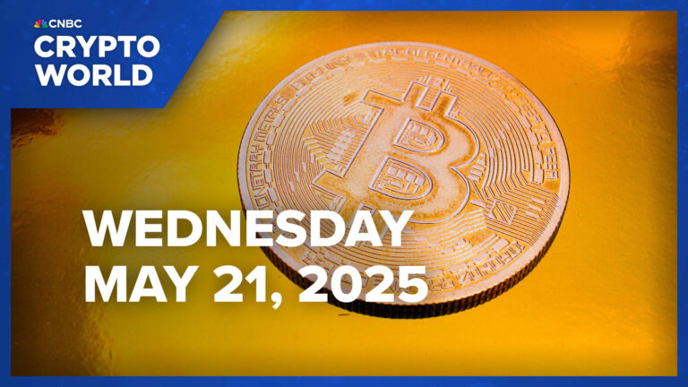 Bitcoin falls after hitting new record high of $109,500: CNBC Crypto World