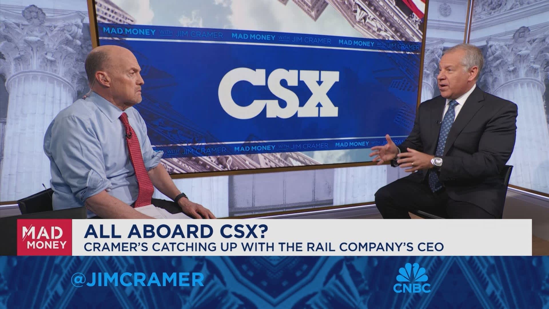 Making more things in America will be better for CSX, says CEO Joe Hinrichs