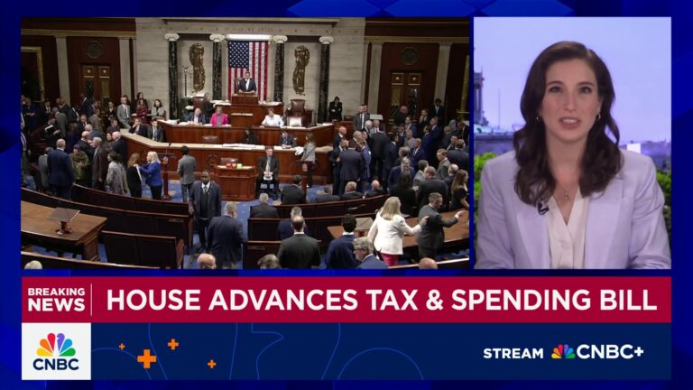 House advances President Trump's tax & spending bill