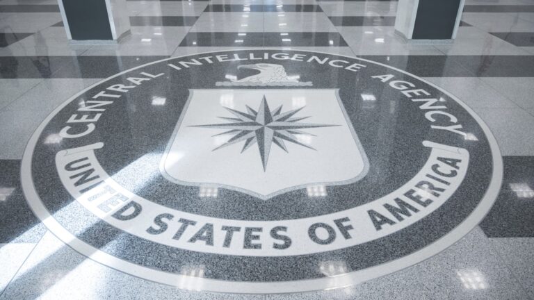 Person shot outside CIA headquarters by security guards