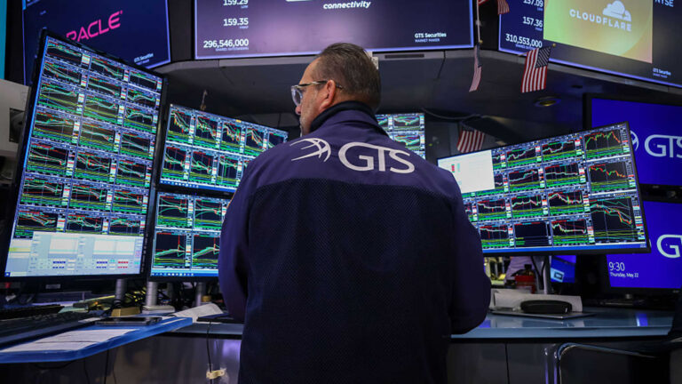 Stocks rebound on Thursday as yields back off recent highs: Live updates