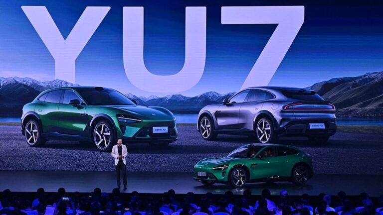 Xiaomi takes aim at Tesla's bestselling car in China with its longer-range YU7