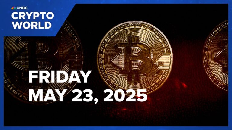 Bitcoin drops as Trump calls for 50% tariff on European Union starting next month: CNBC Crypto World
