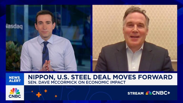 Sen. Dave McCormick on Nippon-U.S. Steel deal: A win-win situation for both sides