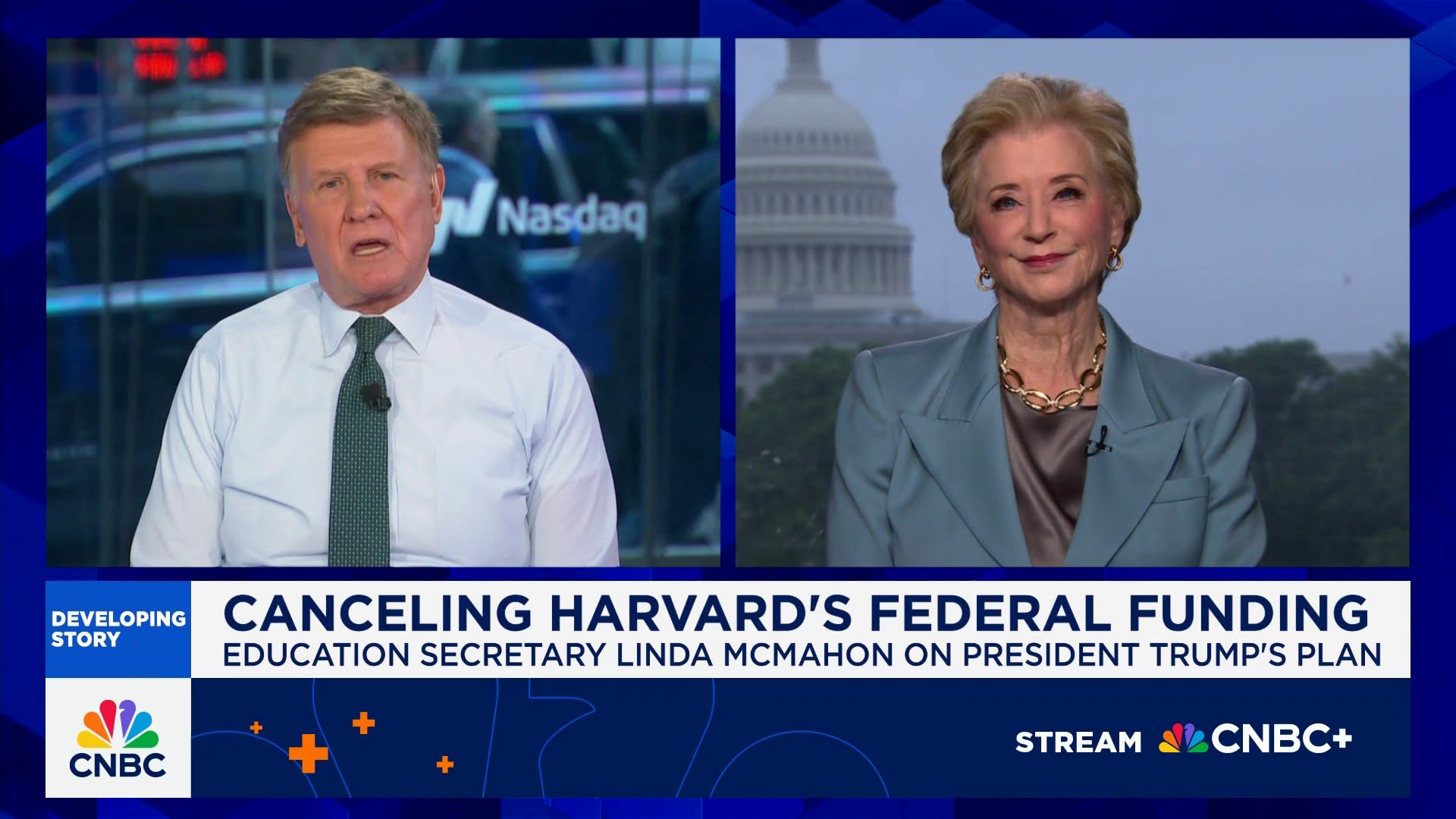 Education Sec. McMahon on vetting foreign students: I don't know what the State Dept. criteria are