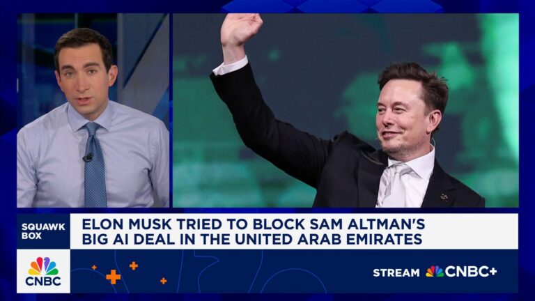 Elon Musk tried to block Sam Altman's big AI deal in the UAE