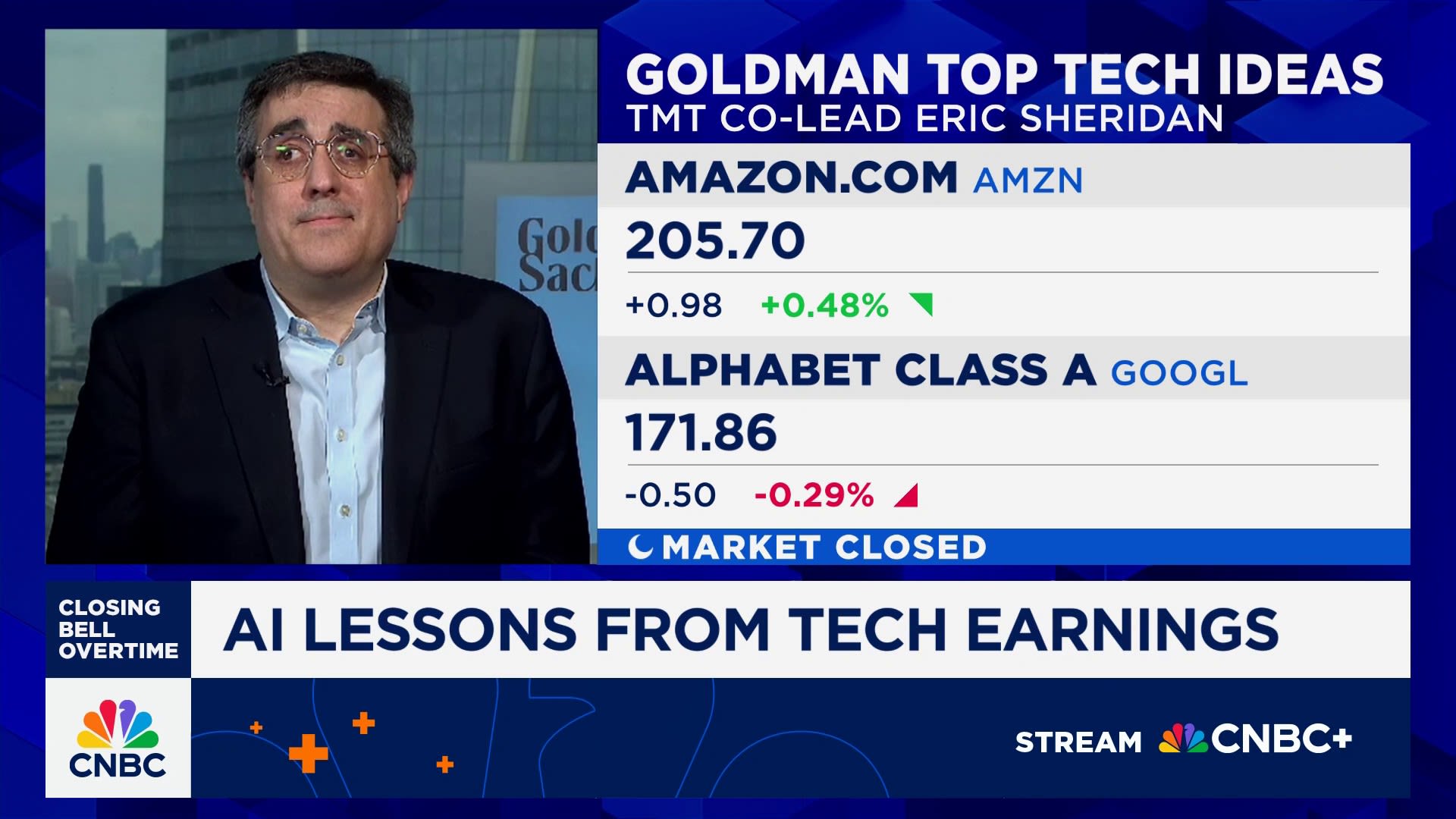 AI trade remains work in progress, says Goldman Sachs' Eric Sheridan
