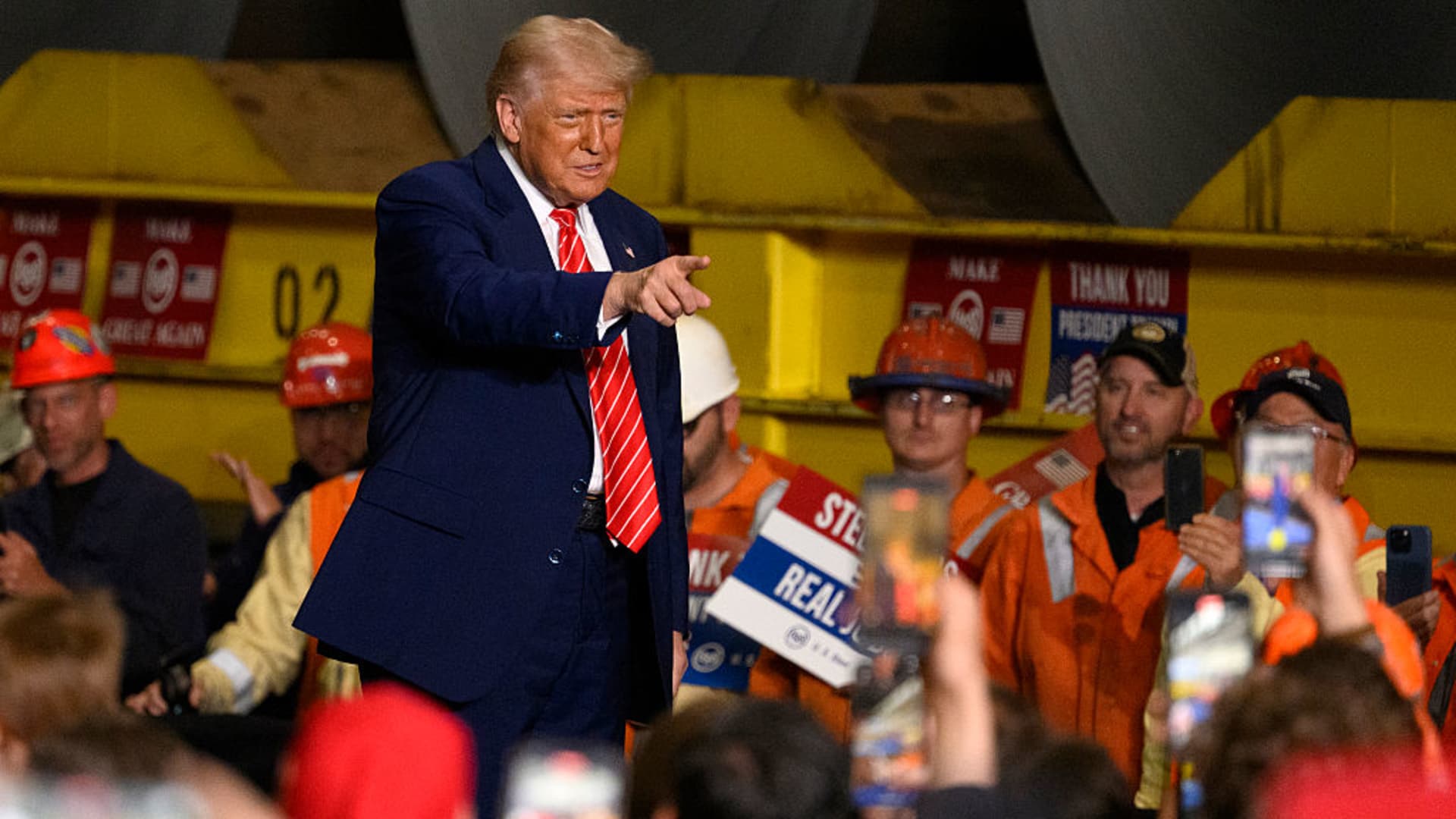 EU 'prepared to impose countermeasures' after Trump doubles steel tariffs to 50%