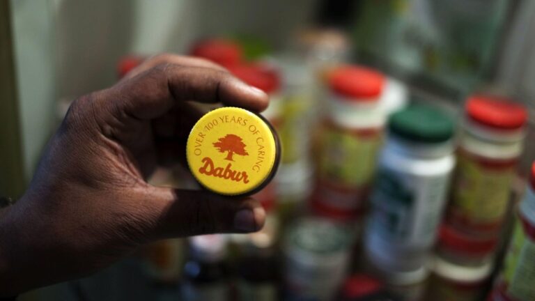 Dabur share price falls over 4% after Q4 results 2025, dividend. Should you buy or sell? | Stock Market News