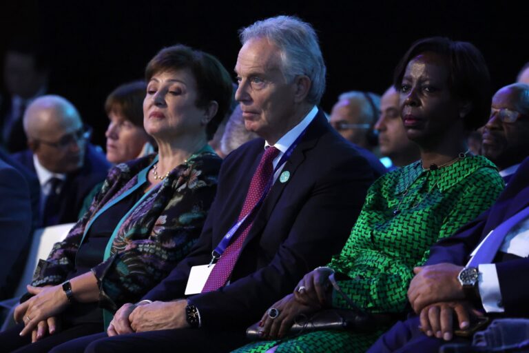 Sir Tony Blair at COP28 in 2023