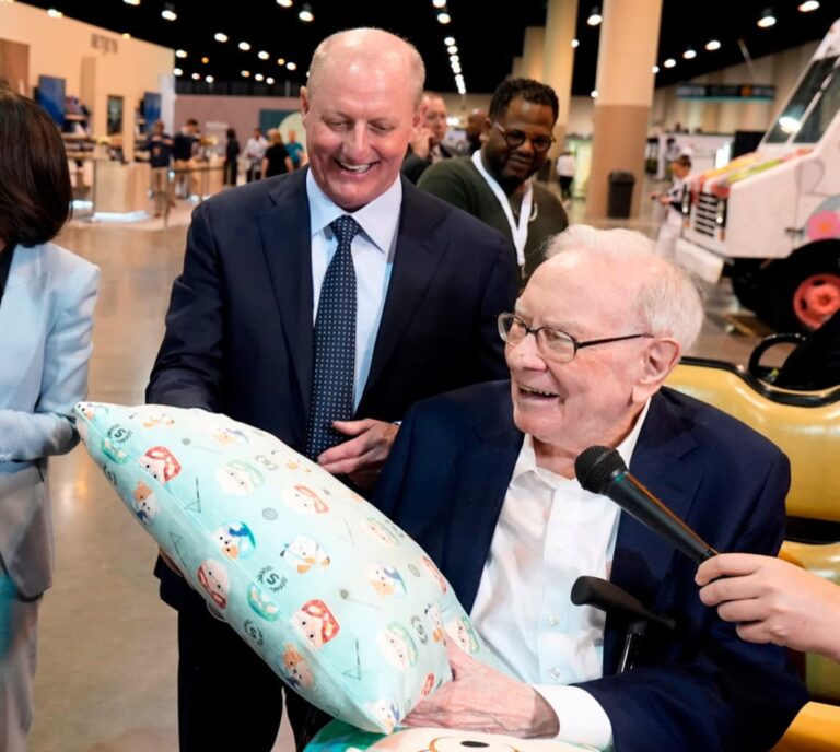 Greg Abel and Warren Buffett