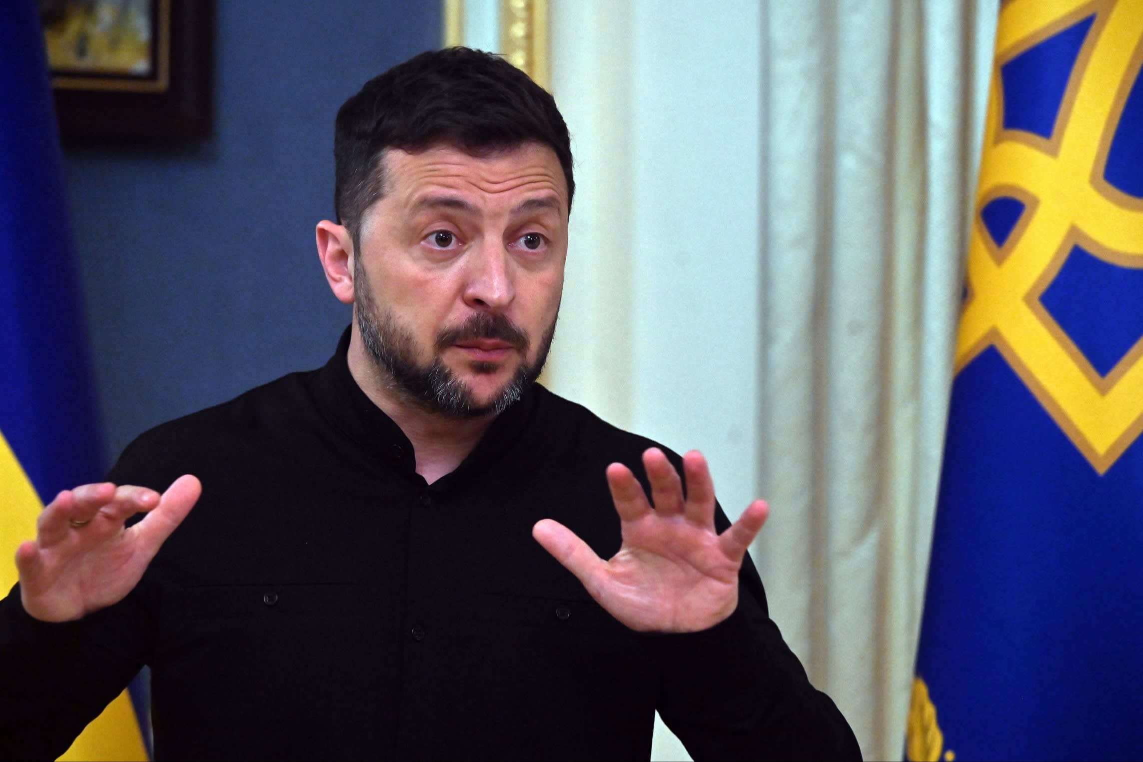 Ukrainian President Volodymyr Zelenskyy