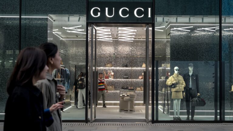 Shares of Gucci-owner Kering pop 7% on reports de Meo will be next CEO