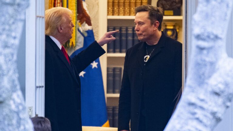 Trump says Musk went 'CRAZY,' suggests cutting government contracts for his companies