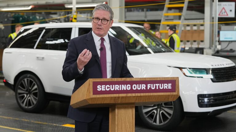 UK autos spared under U.S. tariff cut but steel still in question