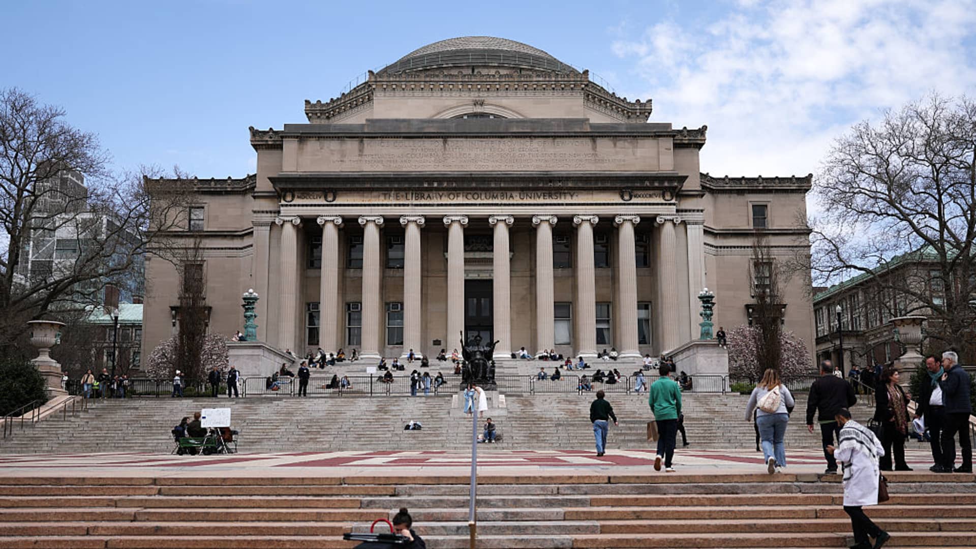 Education Department says Columbia University fails to meet accreditation standards