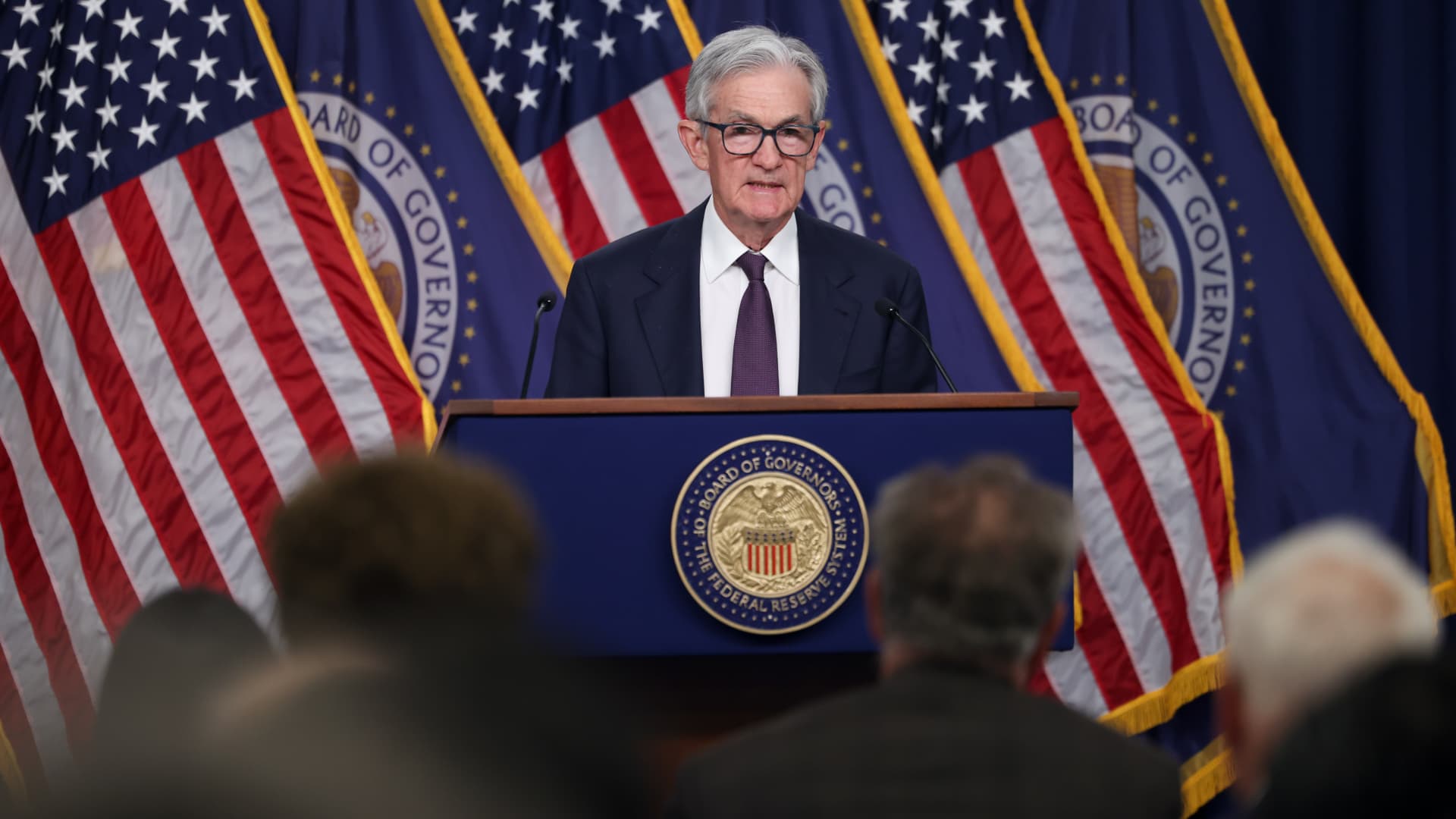 Fed meeting live updates: All eyes on whether central bank will keep forecast for 2 cuts this year