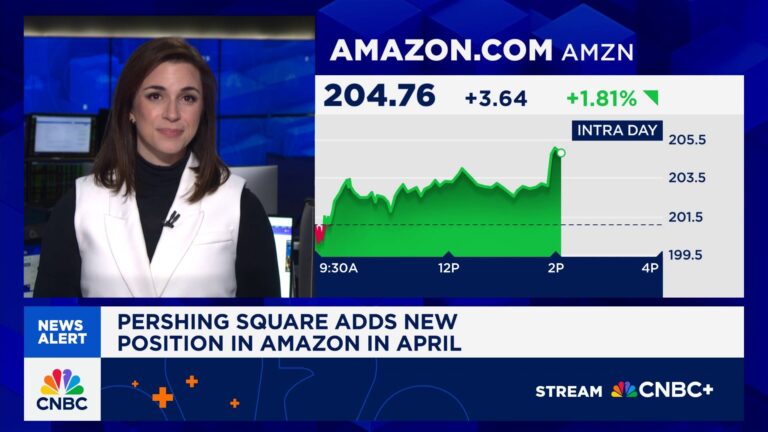 Pershing Square adds new position in Amazon