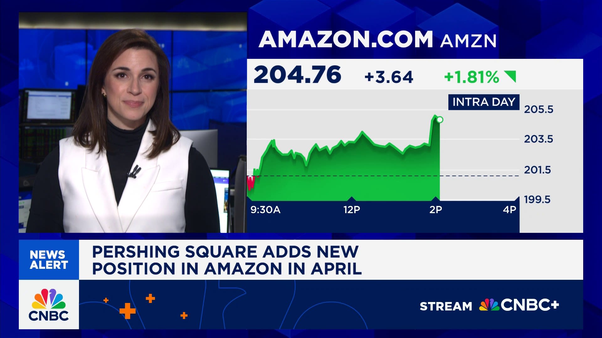Pershing Square adds new position in Amazon
