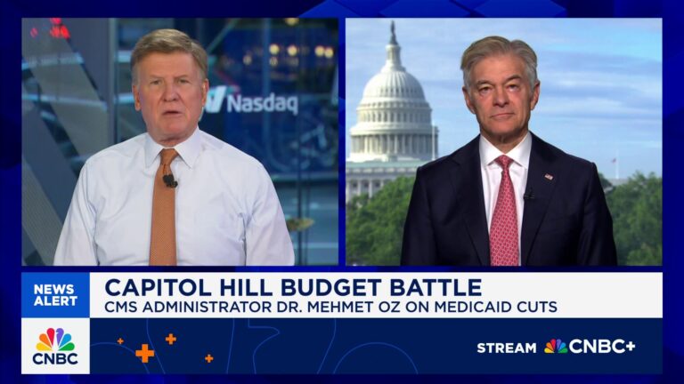 CMS Administrator Dr. Oz: Major goal in Medicaid is to align the federal government with the states